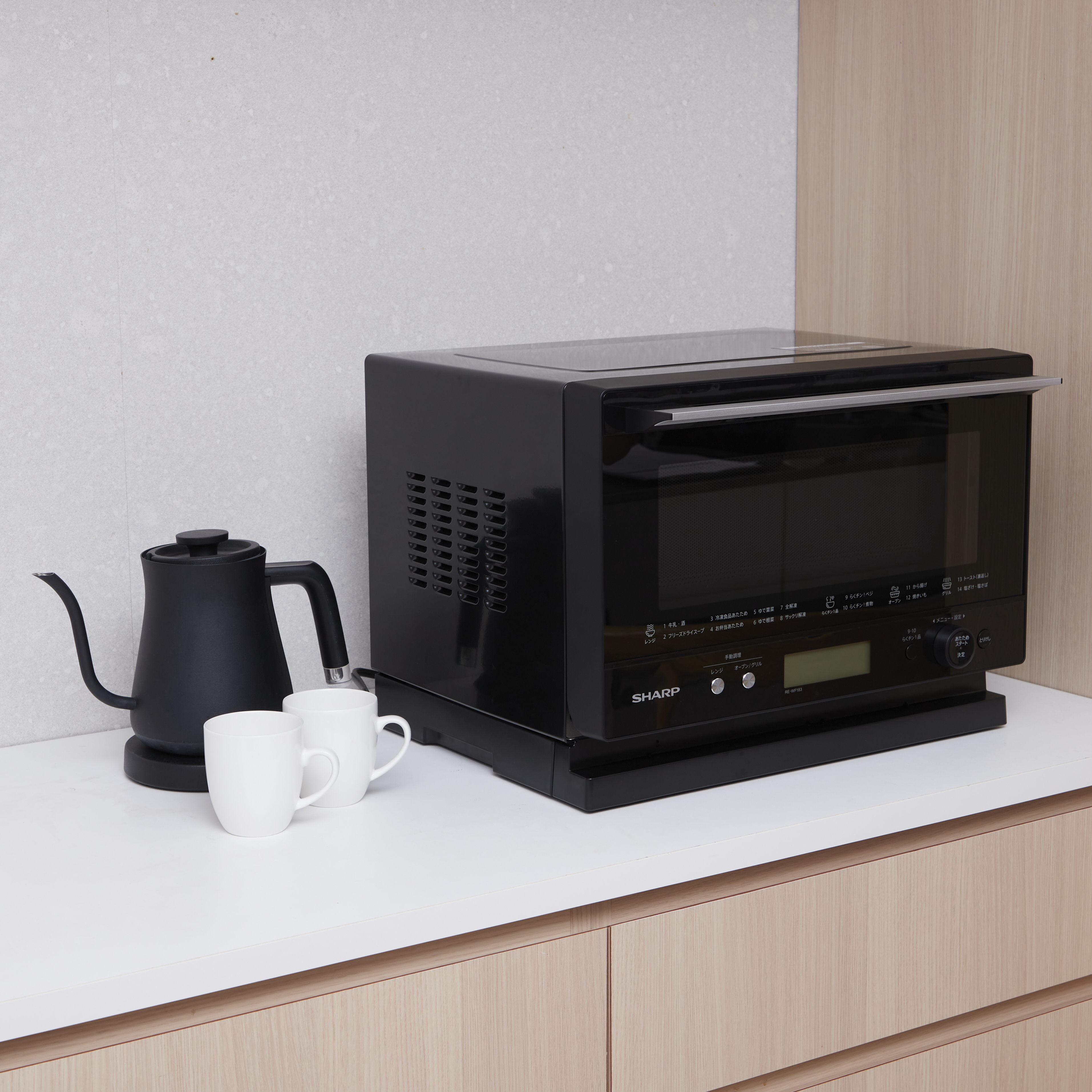 シャープ PLAINLY オーブンレンジ RE-WF183をレビュー！クチコミ