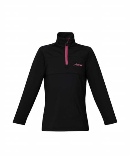 Crystal Flower Junior 1/2 Zip Tee 1