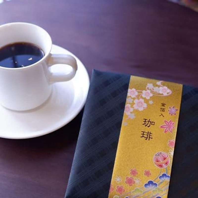 金箔入 コーヒー 2