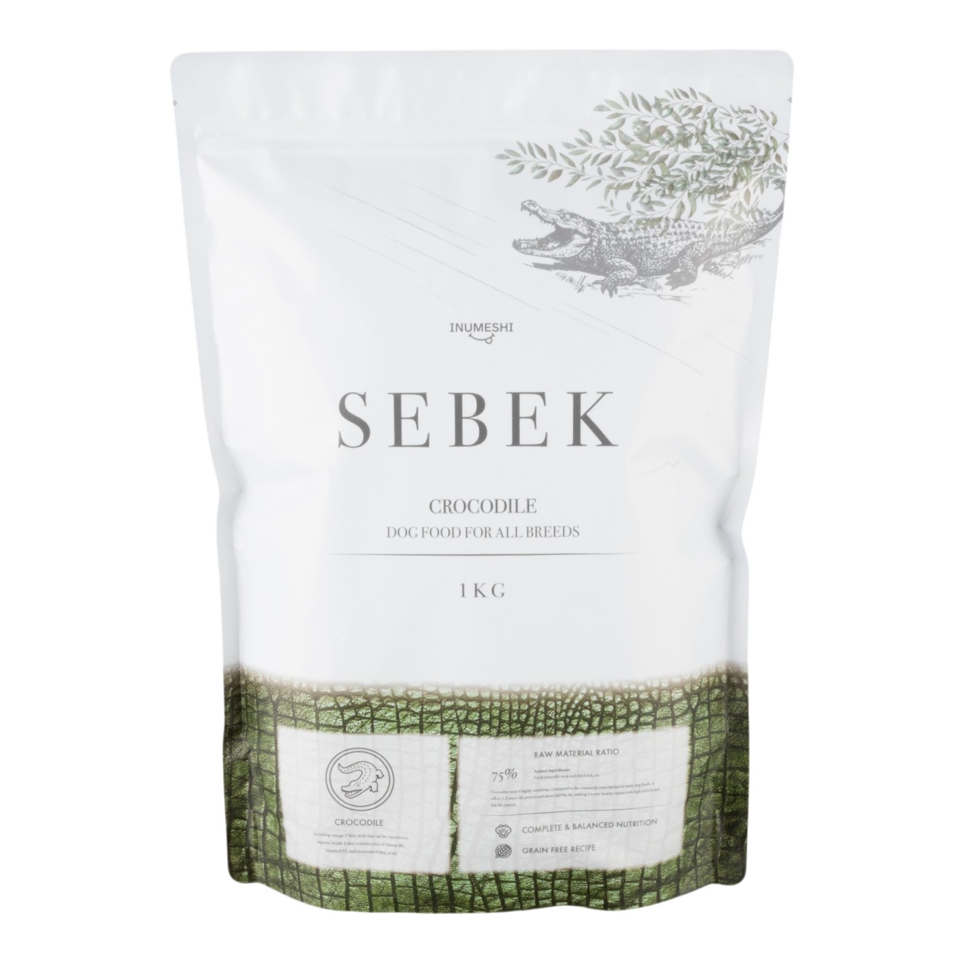 SEBEK ワニ肉ドッグフード 1