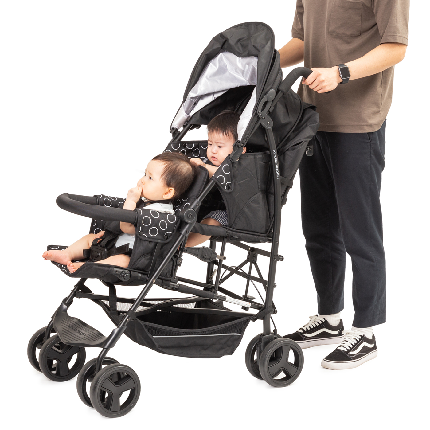 kinderwagon 2人乗り用ベビーカー 双子 DUO CITY HOP 双子