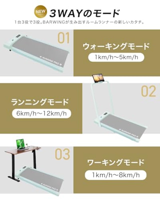BARWING ランニングパット 2