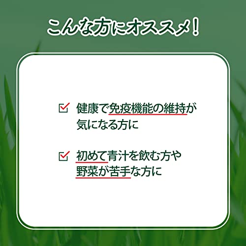 プラズマ乳酸菌免疫ケア青汁 6