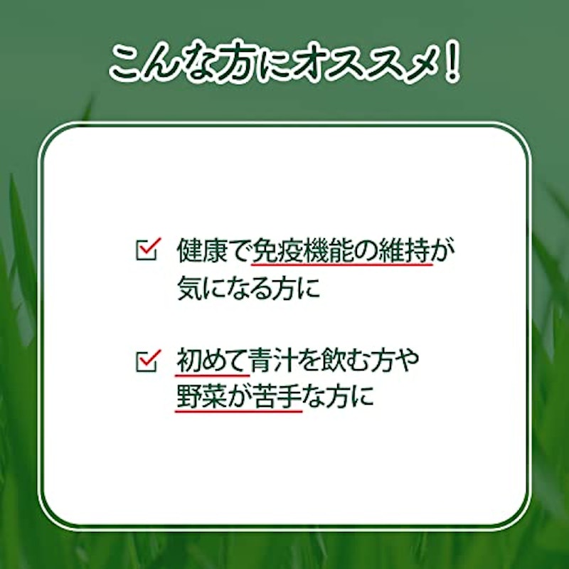 プラズマ乳酸菌免疫ケア青汁 6
