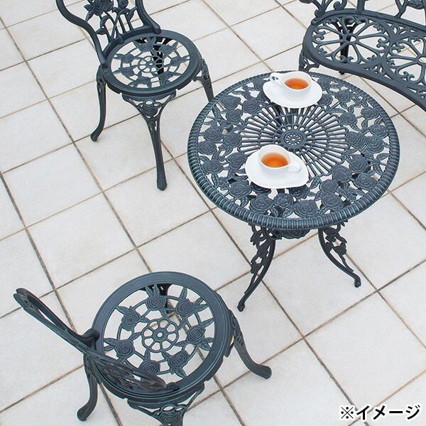 テーブルセットローズ 青銅色 4