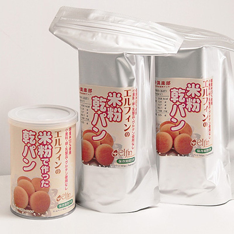 米粉でつくった乾パンセット 1