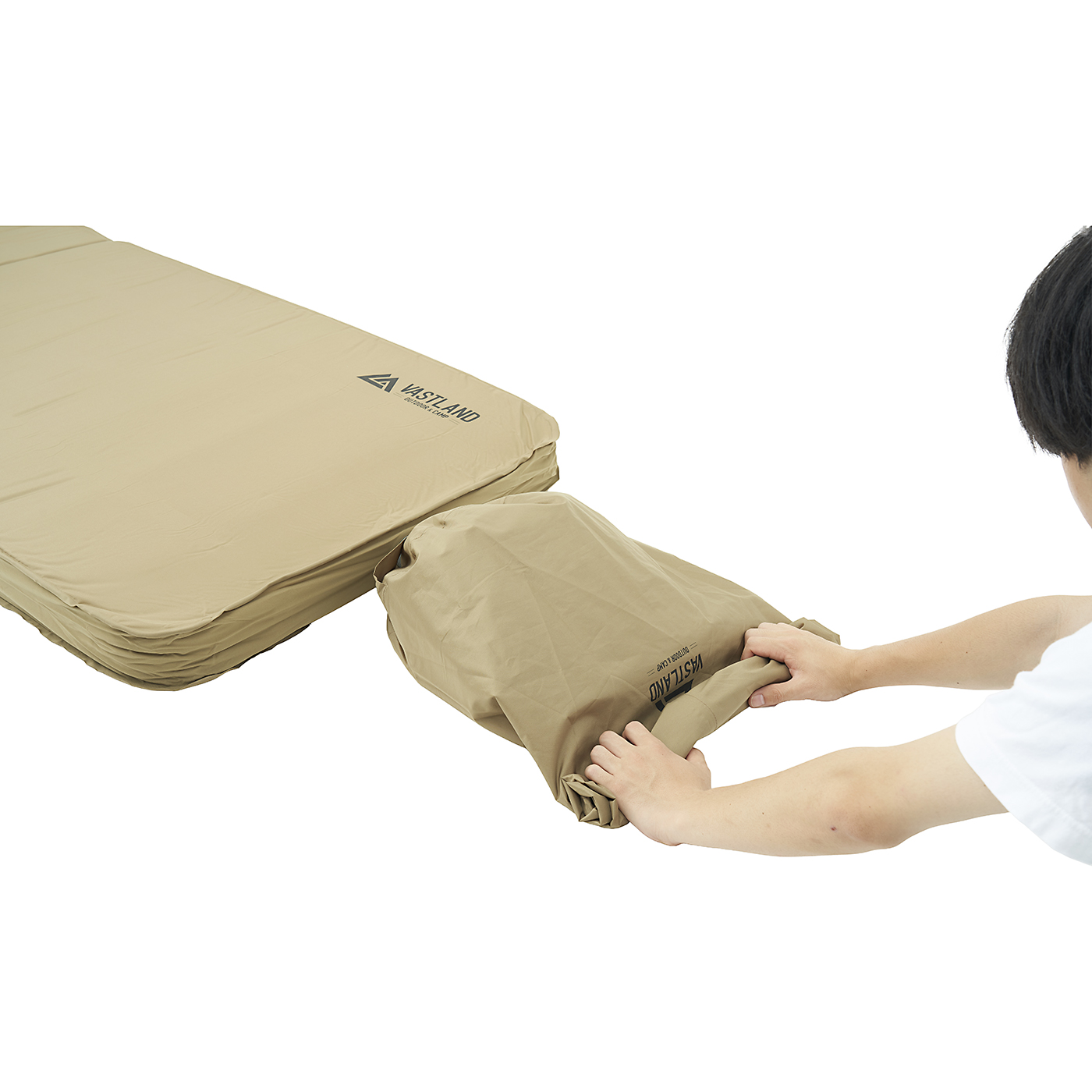 VASTLAND キャンプフィット インフレーターマット 10cmを