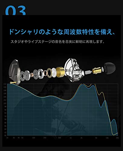 KZ ZSN Pro 重低音イヤホン 5