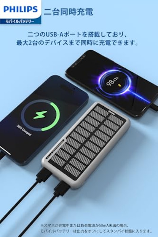 ソーラー モバイルバッテリー 3