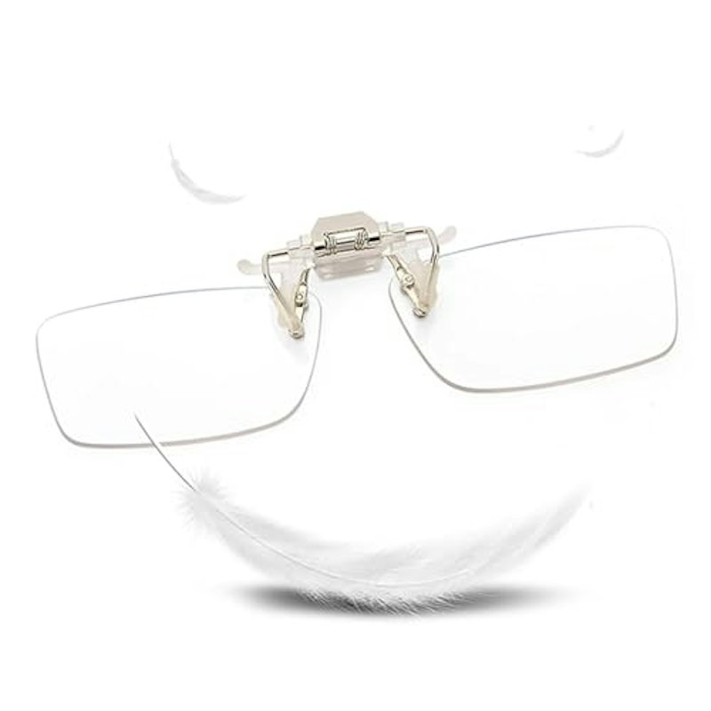 クリップ式 前掛け老眼鏡 1