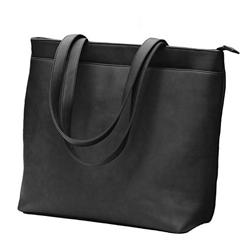 黒いジッパーポケット付きバッグ discord Yohji Yamamoto ZIPPER SHOULDER BAG / SOFT SHRINK COW