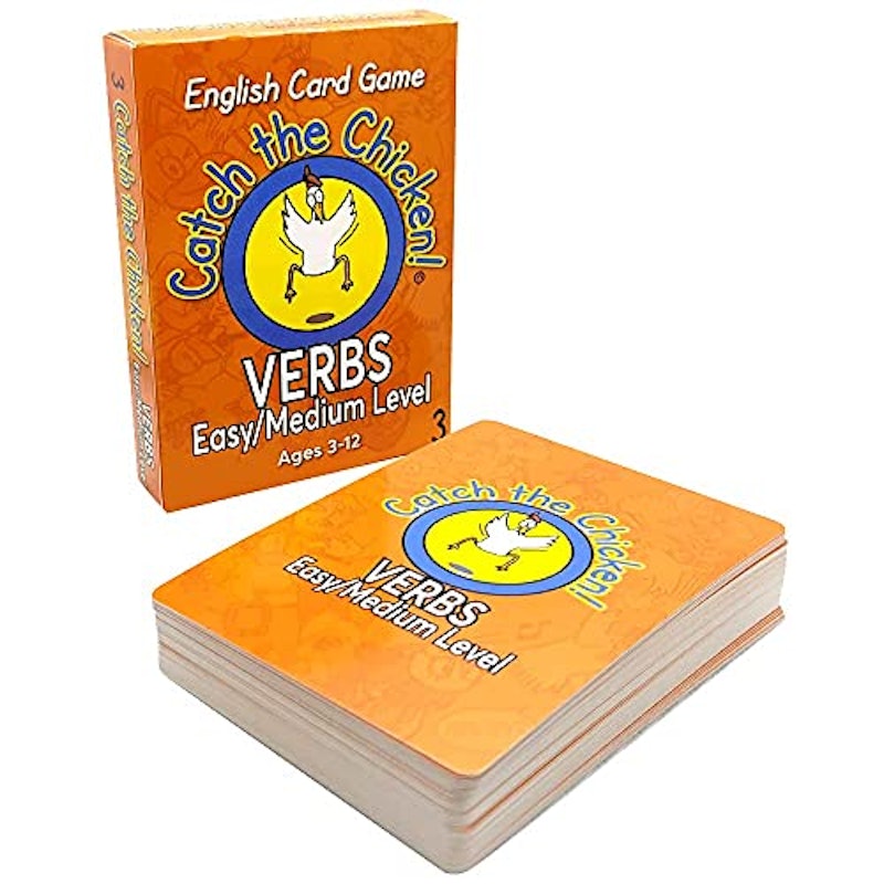 English Card Game VERBS Easy / Medium Level 3 3