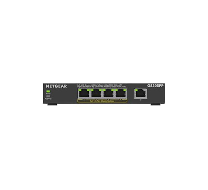 PoE+対応ギガビット5ポート アンマネージエッセンシャルスイッチ(PoEx4ポート)(83W) 3
