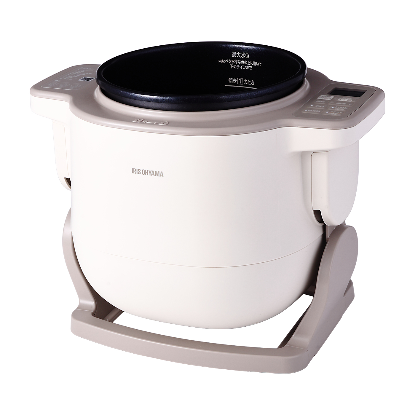 シェフドラムIRIS OHYAMA CHEF DRUM 電気圧力鍋 シェフドラムIRIS OHYAMA CHEF DRUM 電気圧力鍋