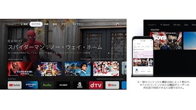 4K液晶テレビ 3