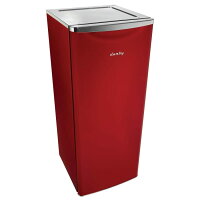 限定カラー　人気のレッド　1ドア電子冷蔵庫 Amazon.co.jp: 【M&P】 Galanz GLR10TRDEFR 冷蔵庫 レッド 赤色
