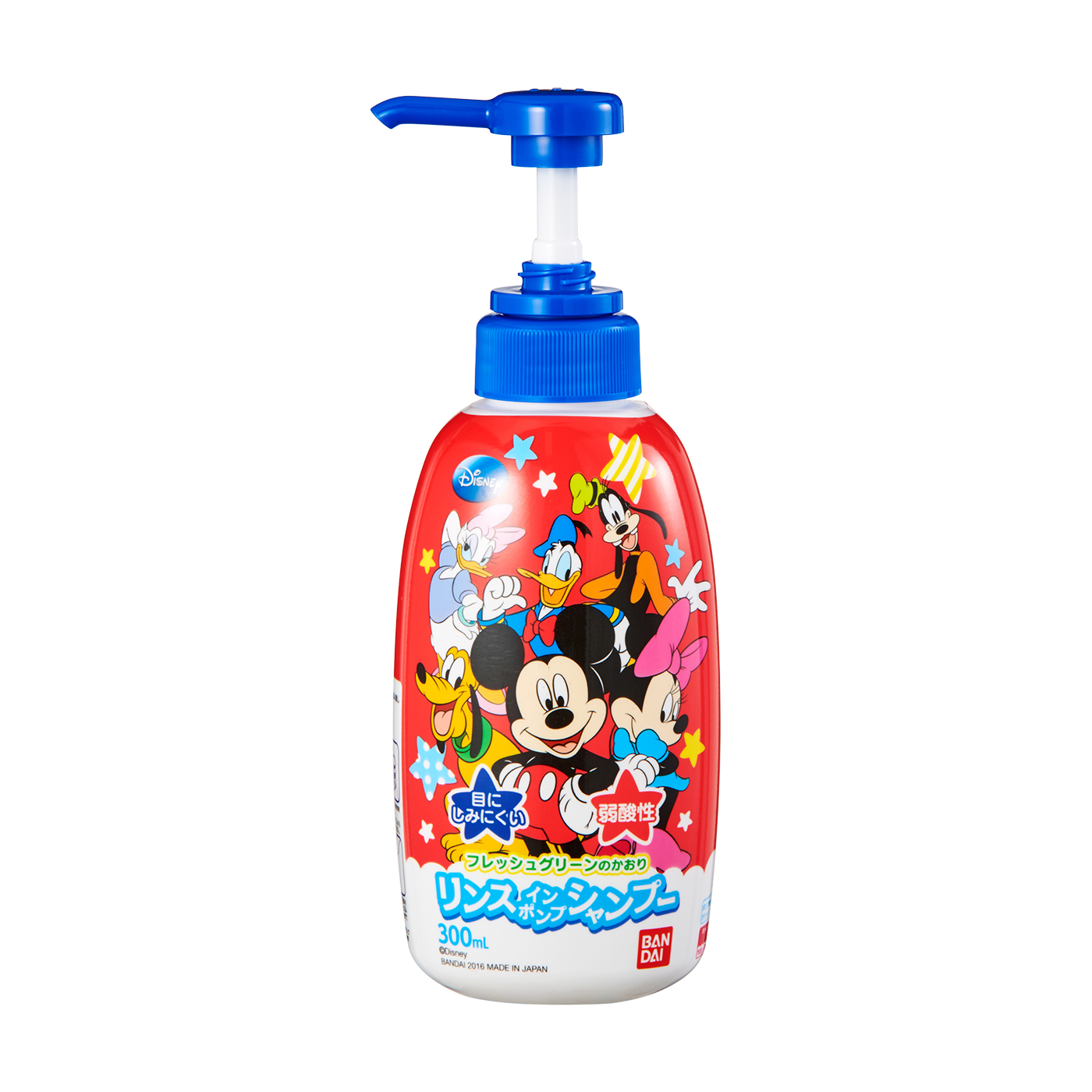 バンダイ Disney リンスインポンプシャンプー ミッキーマウスを検証