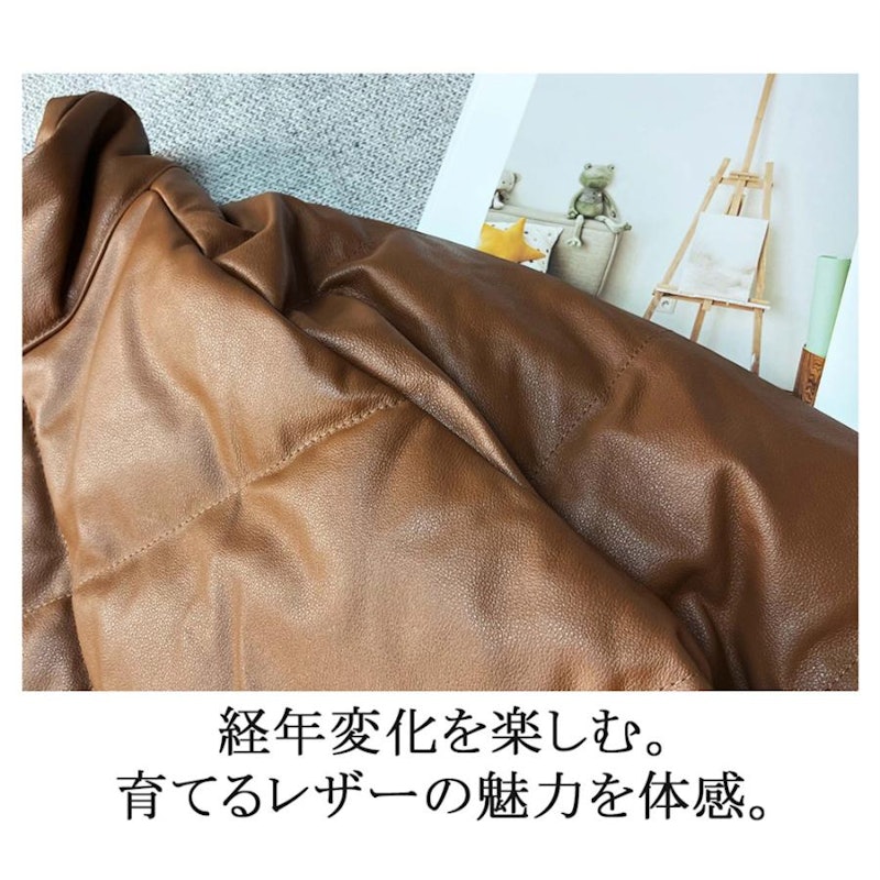 レザー ダウンジャケット 9