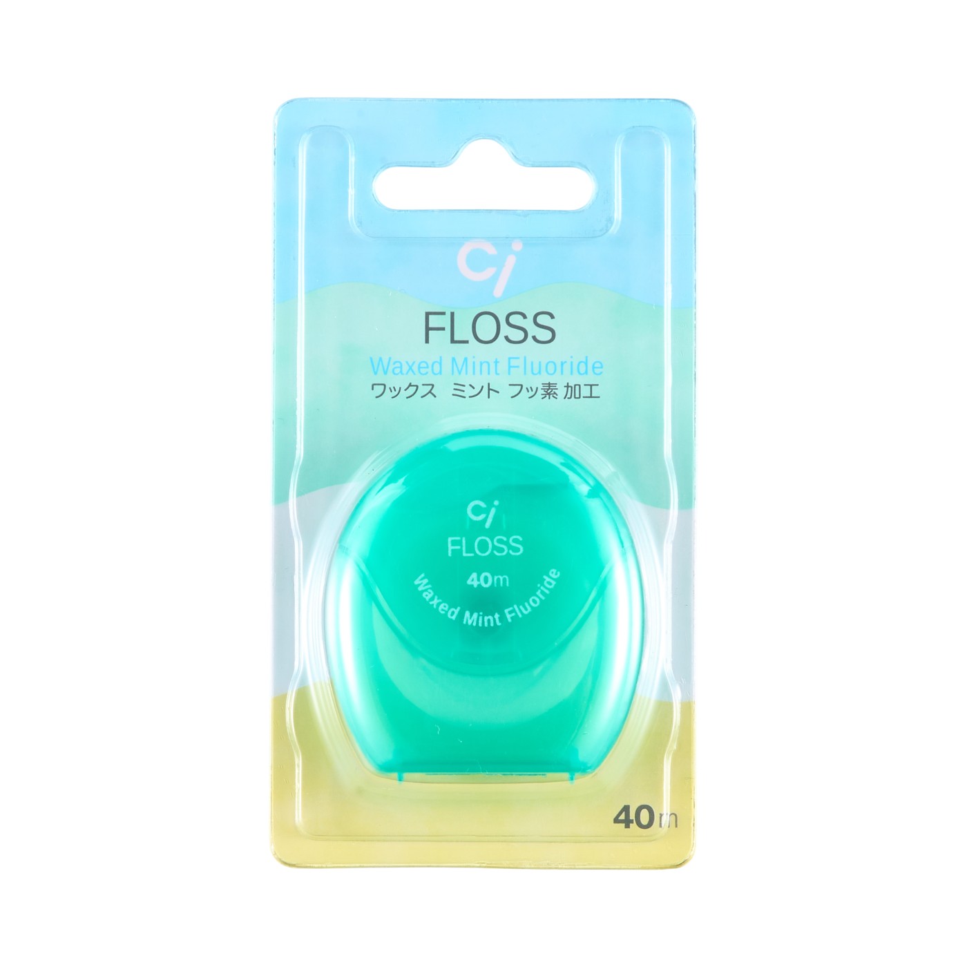 Ciフロス フッ素加工・ミントワックス 1