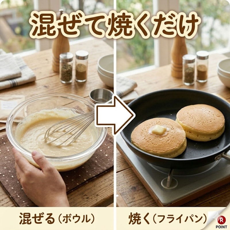 ドーナツ屋が本気で作ったパンケーキミックス粉 3