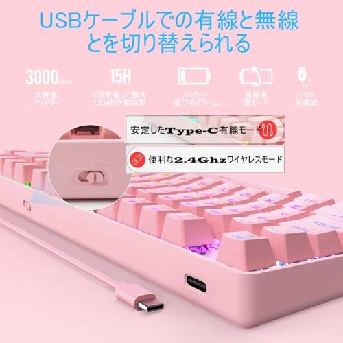 ゲーミングキーボード 5