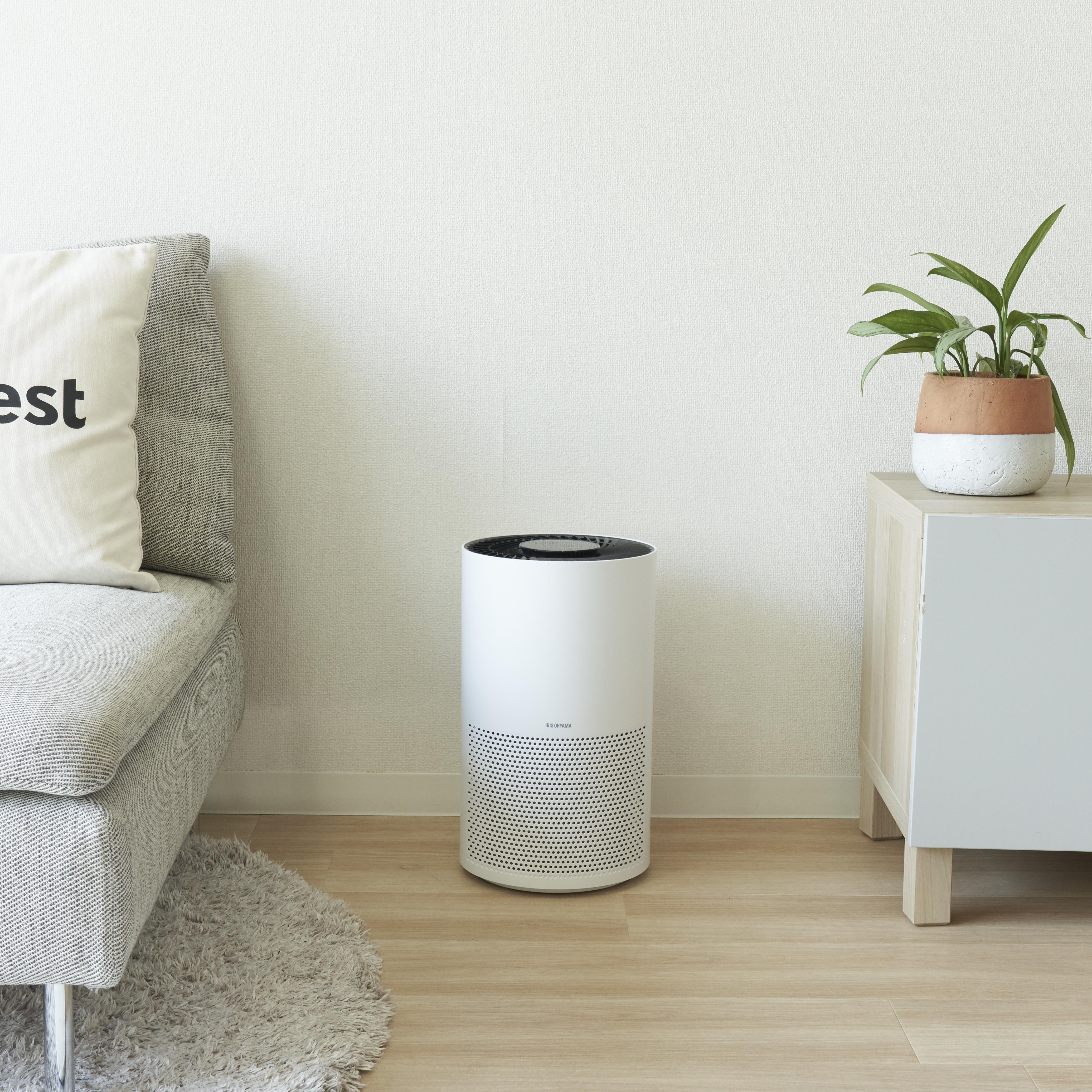 アイリスオーヤマ 空気清浄機 IAP-A35-Wを検証レビュー！一人暮らし
