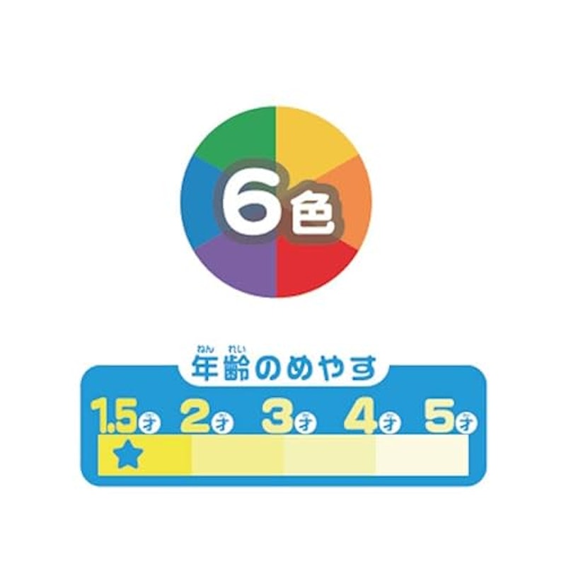 それいけ! アンパンマン はじめてのくれよん 2