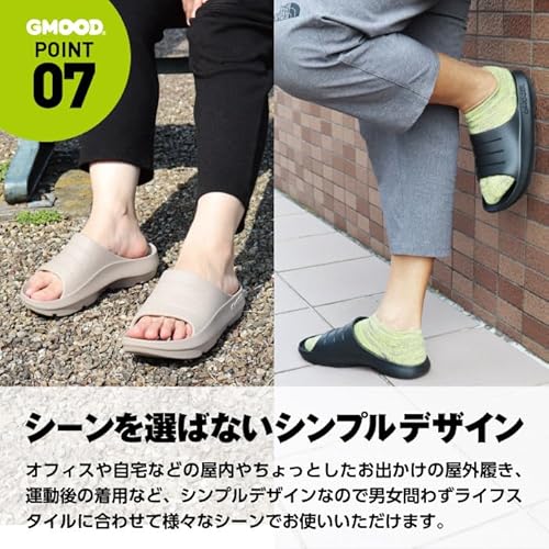 GMOOD　リカバリースライドサンダル 9