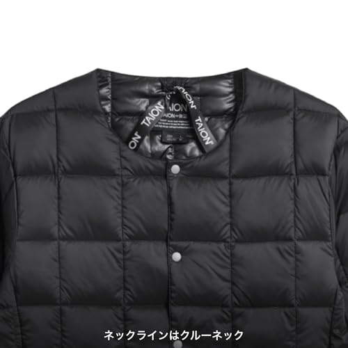 ベーシック クルーネックボタン インナーダウンジャケット 4