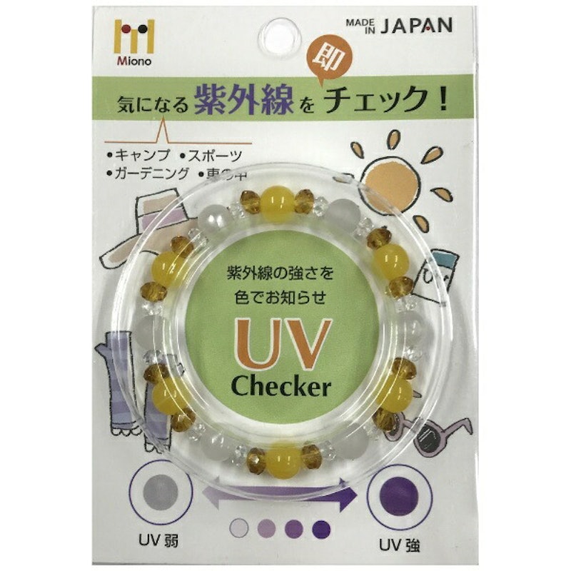 UVチェッカーブレスレット 1