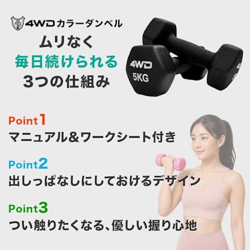 ダンベル 2個セット 3