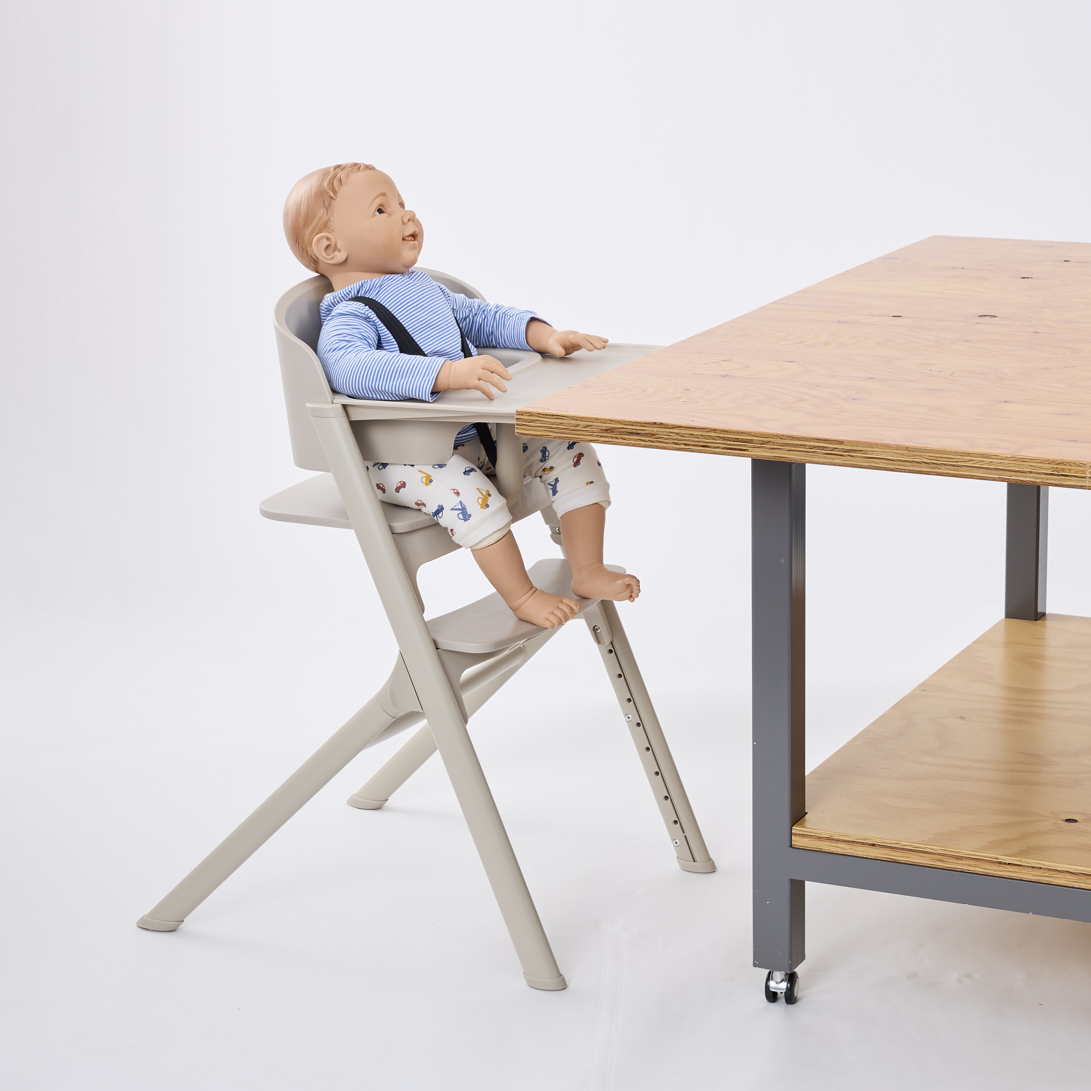 【お値下げ❌】yotomi novus ベビーチェア ヤトミノウス ヤトミ ベビー ハイチェア ベビーチェア NOVUS PUクッション