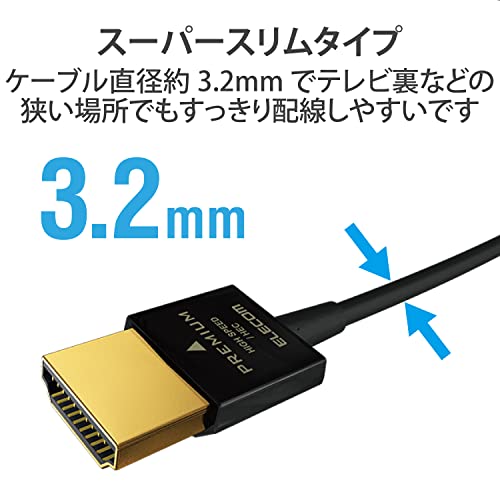 プレミアムハイスピードHDMIケーブル 5