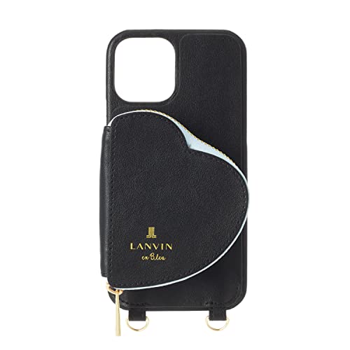 Wrap Case Pocket Simple Heart with Pearl Type Neck Strap  1