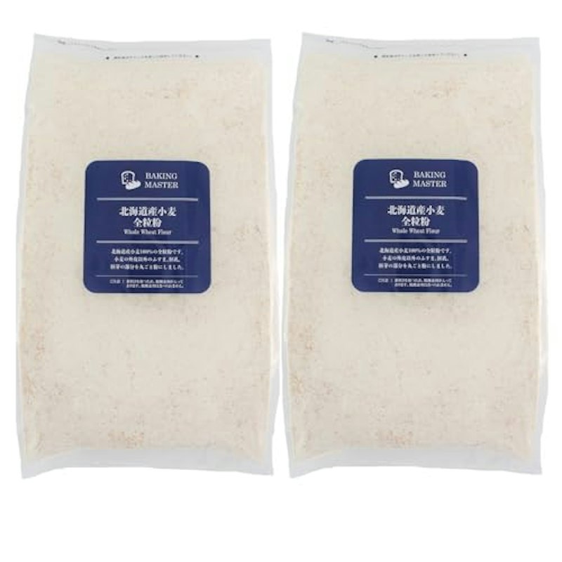 北海道産小麦全粒粉 2kg 1