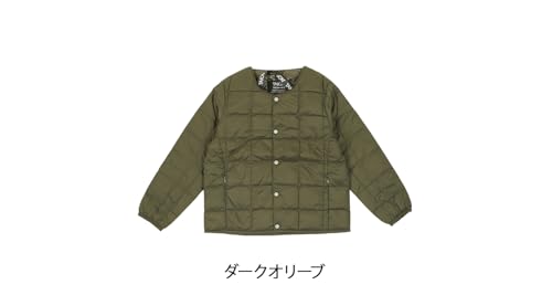 ベーシック クルーネックボタン インナーダウンジャケット 3