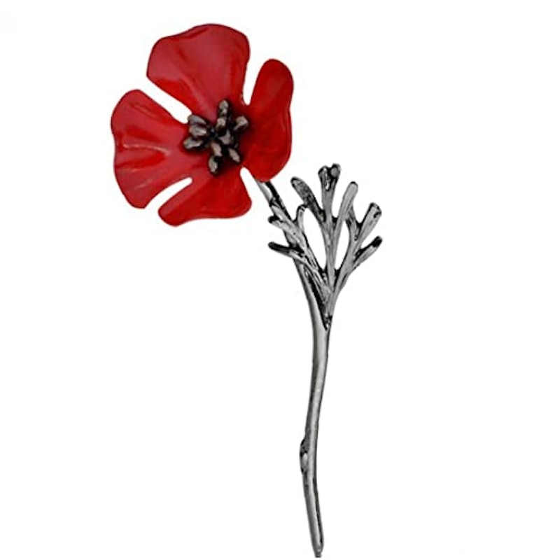 ケシの花ブローチ 1