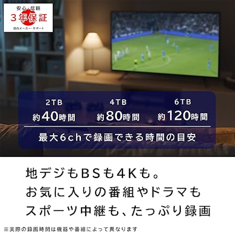 外付けHDD 4