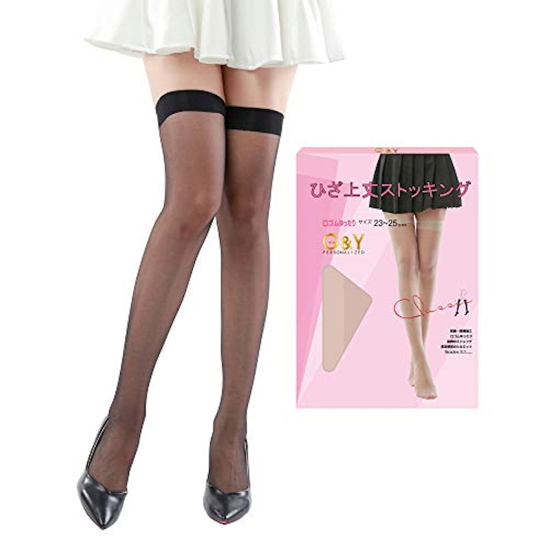 ひざ上丈ストッキング