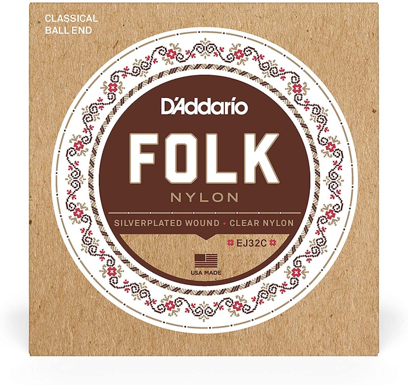 D'Addario ボールエンドナイロン弦 1