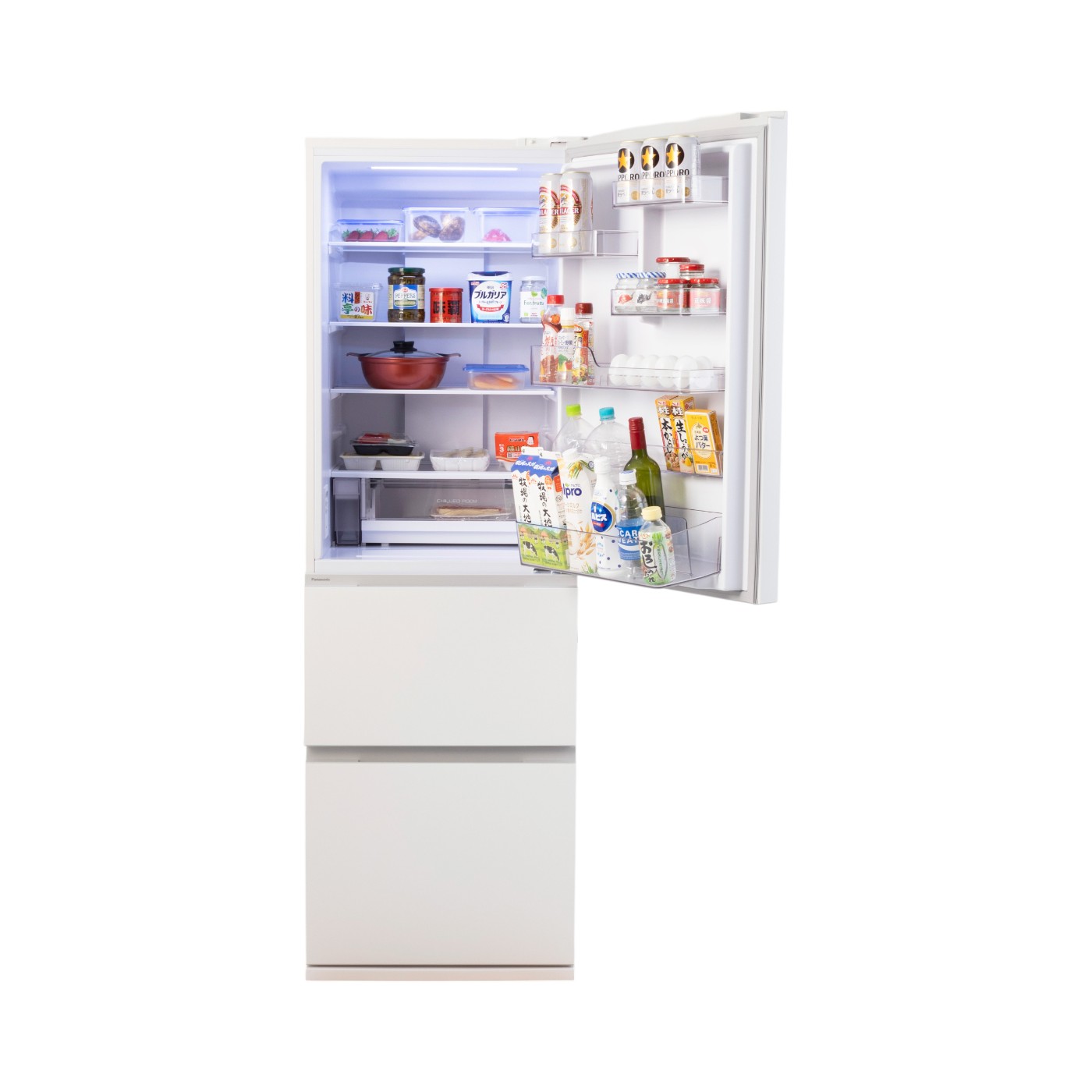 パナソニック Panasonic 冷凍冷蔵庫 NR-C37ES1-Wを検証レビュー！二人