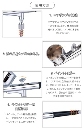 エアブラシ用ハンドピースのおすすめ人気ランキング【2025年11月