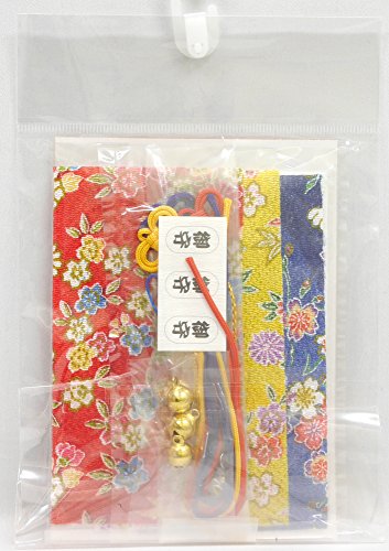  京ちりめん御守りストラップ 3個セット 3