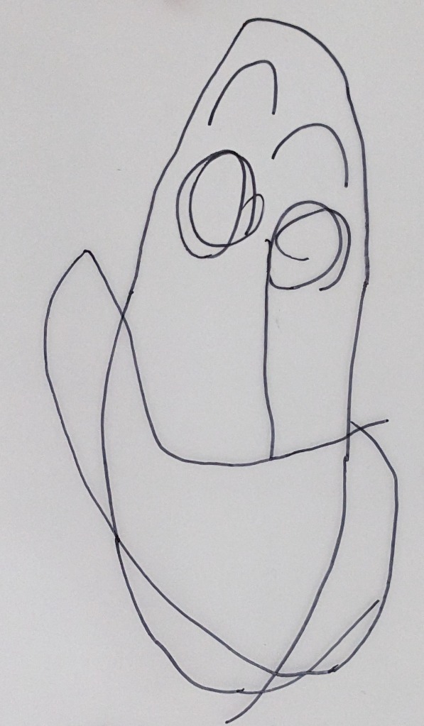 似顔絵ハンカチ 3