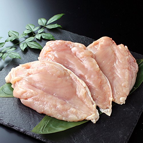 鶏胸肉 皮付き 国産 1kg 1