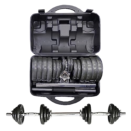 TOP FILM 可変式 ブロックダンベル 42kg×1個 オールブラック Amazon | 【初心者、歓迎。】 ブロックダンベル 可変式ダンベル 23kg 1