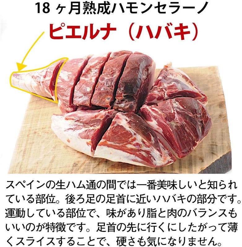 ハモンセラーノ生ハム 3