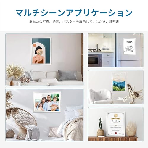 アンティーク　スタイル　フォトフレーム　42×32 置き型　壁掛　額 アンティーク スタイル フォトフレーム 42×32 置き型 壁掛 額 賞状額の