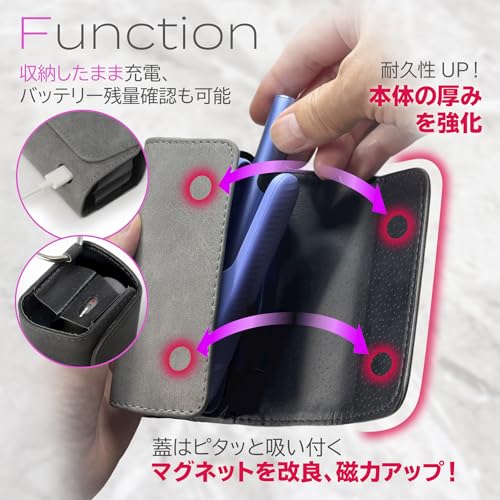スウェード調 アイコスケース 3