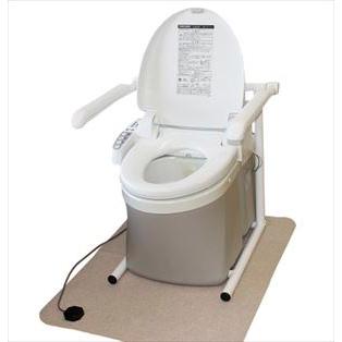 簡易トイレ PPE002 ポルタポッティ エクセレンス 電動ポンプ ホワイト